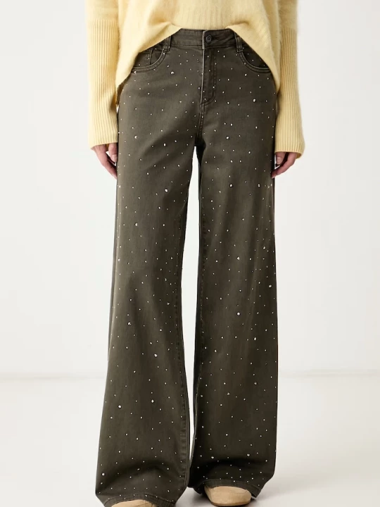 Obrázek produktu Joseph Ribkoff wide leg džíny dámské zelená