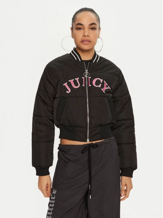 Obrázek produktu Juicy Couture Bunda bomber Kelsey JCOIJ224557 Černá Regular Fit