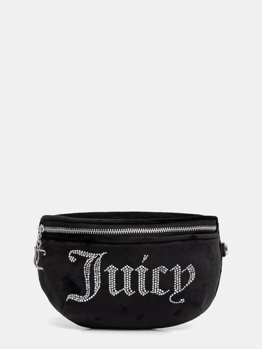 Obrázek produktu Juicy Couture crossbody kabelka dámská velurová KIMBERLY černá