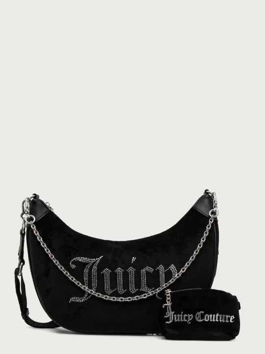 Obrázek produktu Juicy Couture crossbody kabelka dámská velurová KIMBERLY černá