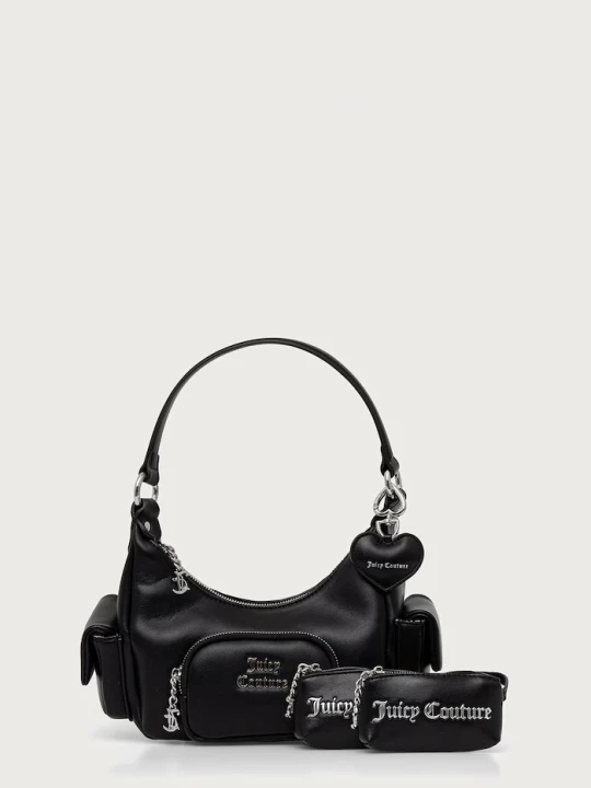 Obrázek produktu Juicy Couture hobo kabelka dámská z imitace kůže ASHLEY černá