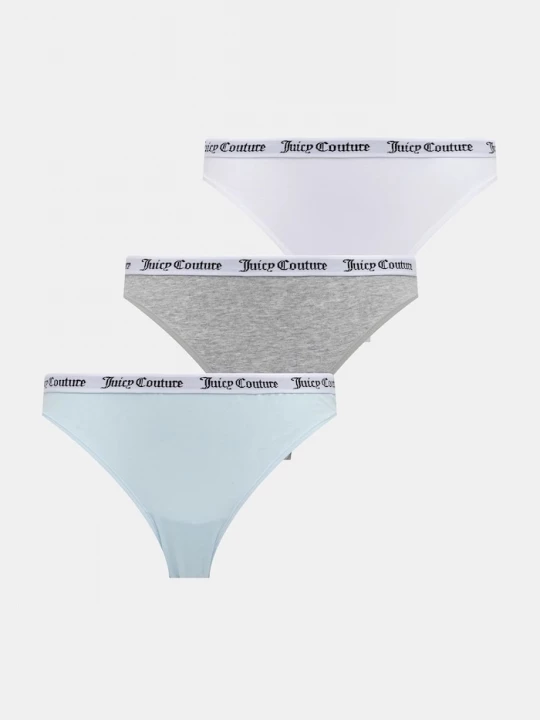 Obrázek produktu Juicy Couture kalhotky dámské bavlněné s elastanem DIDDY BRIEF PK 3-pack