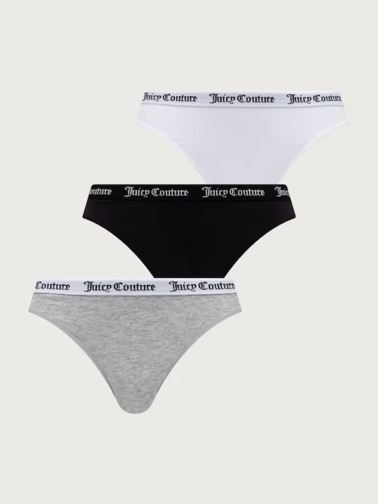 Obrázek produktu Juicy Couture kalhotky dámské bavlněné s elastanem DIDDY BRIEF PK 3-pack
