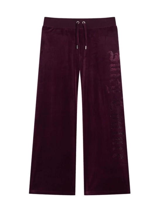 Obrázek produktu Juicy Couture Kalhoty 'OLD GOTHIC' grenadina / vínově červená