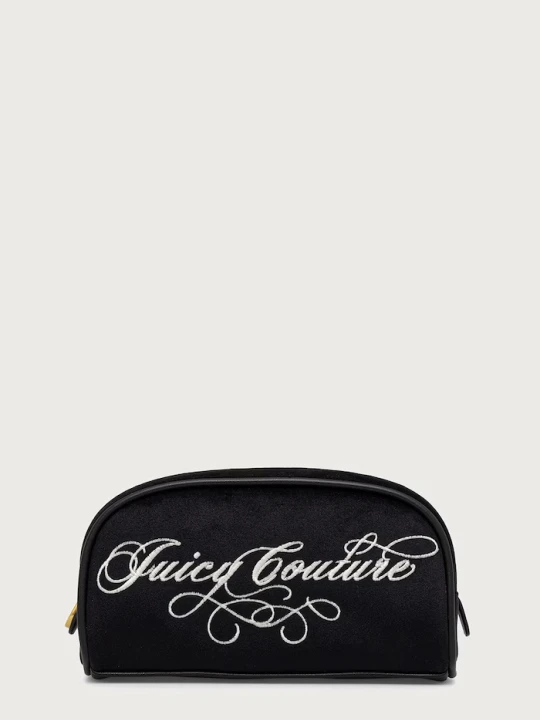 Obrázek produktu Juicy Couture Kosmetická taštička dámská velurová TAYLOR černá