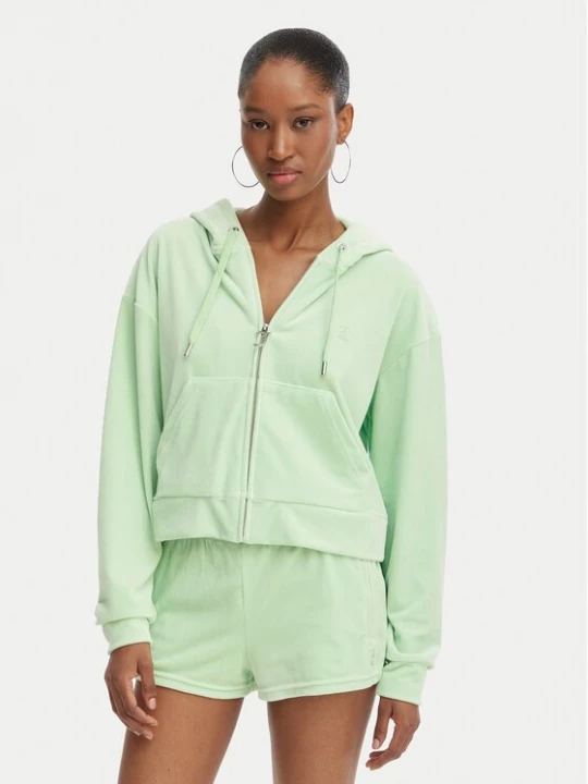 Obrázek produktu Juicy Couture Mikina Iccle JCWAS126304 Zelená Oversize