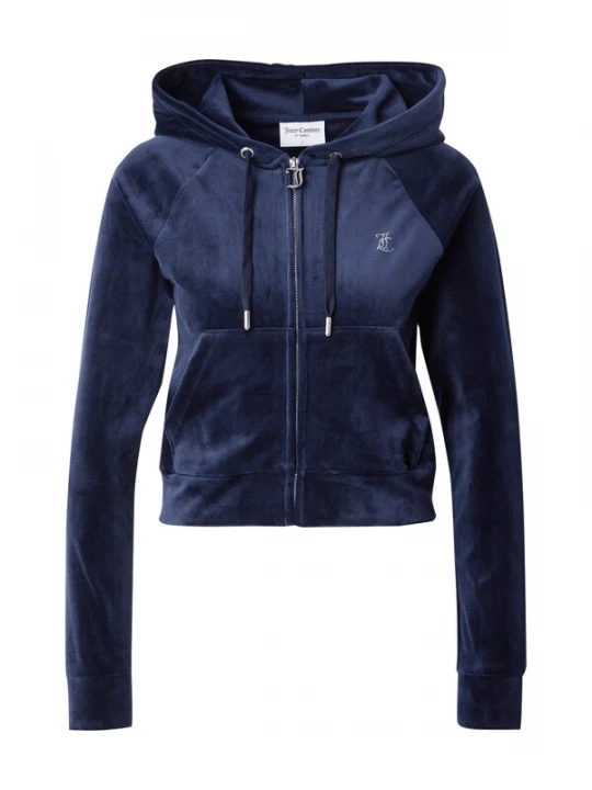Obrázek produktu Juicy Couture Mikina 'Madison'  marine modrá / stříbrná