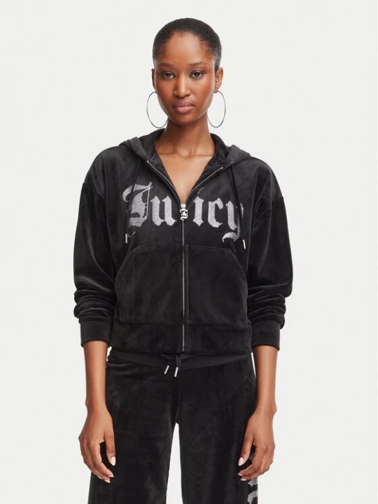 Obrázek produktu Juicy Couture Mikina Old Gothic JCWAS226333 Černá Slim Fit