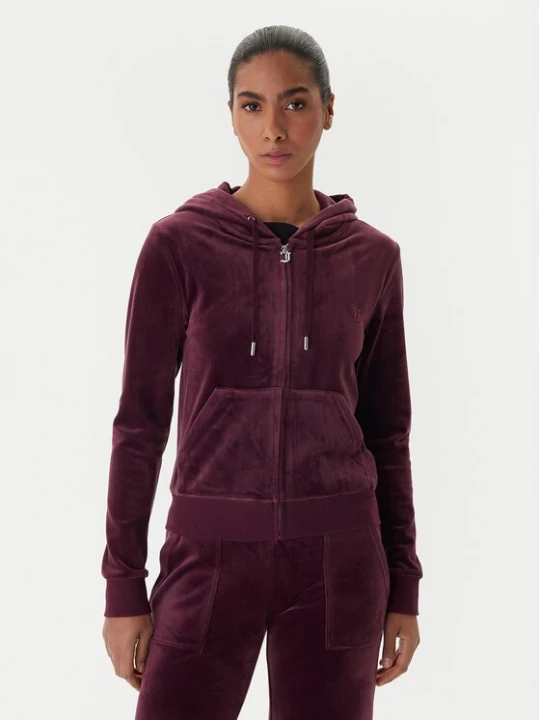 Obrázek produktu Juicy Couture Mikina Robertson JCAP176 Bordó Slim Fit