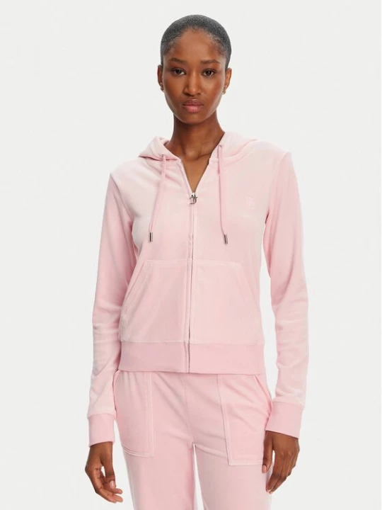 Obrázek produktu Juicy Couture Mikina Robertson JCAP176 Růžová Slim Fit