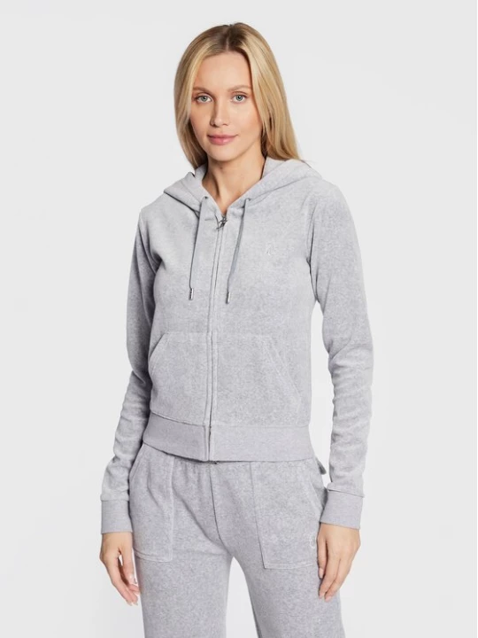 Obrázek produktu Juicy Couture Mikina Robertson JCAP176 Šedá Slim Fit