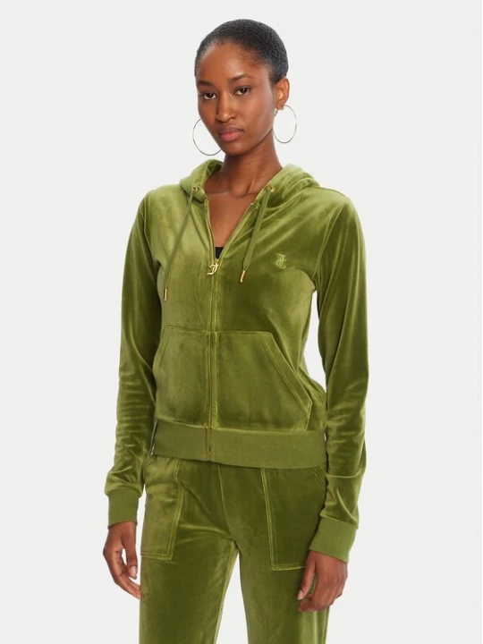 Obrázek produktu Juicy Couture Mikina Robertson JCAP176G Zelená Slim Fit