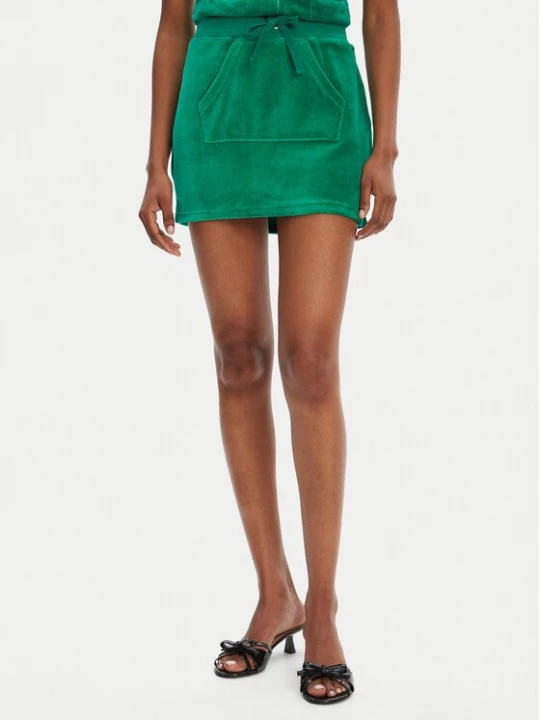 Obrázek produktu Juicy Couture Mini sukně Heritage JCGGS125022 Zelená Slim Fit