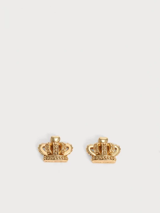 Obrázek produktu Juicy Couture Náušnice 'Crown Stud Earrings' zlatá