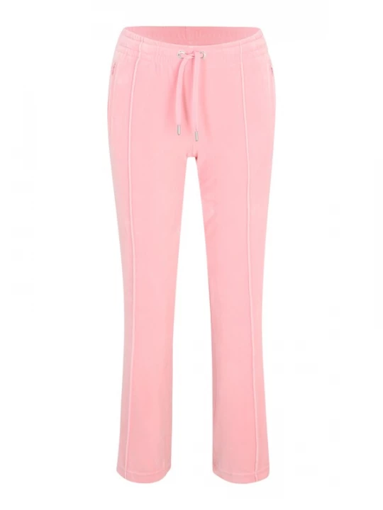 Obrázek produktu Juicy Couture Petite Kalhoty 'TINA' světle růžová / stříbrná
