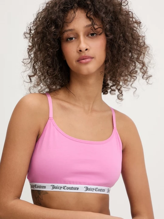 Obrázek produktu Juicy Couture podprsenka s bavlnou REN BRALET růžová