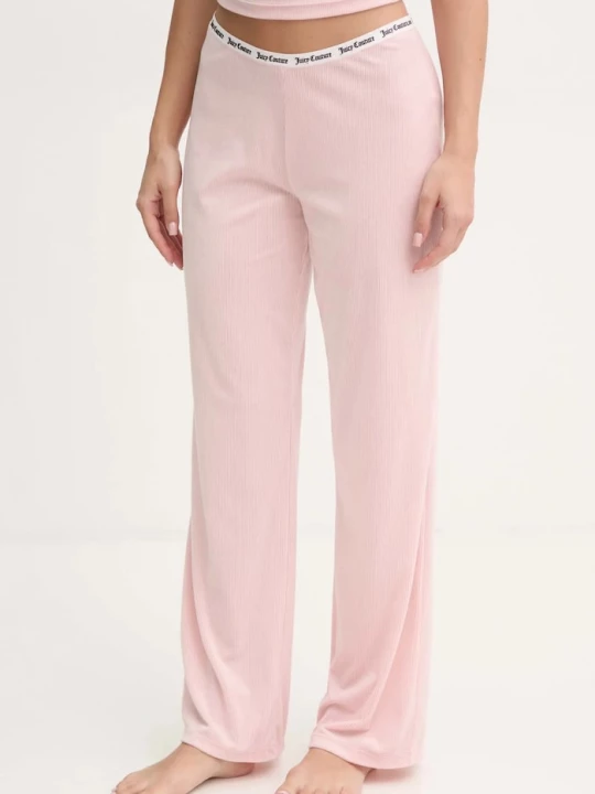 Obrázek produktu Juicy Couture Pyžamové kalhoty Juicy Couture VICKY RIB FLARE PANT růžová