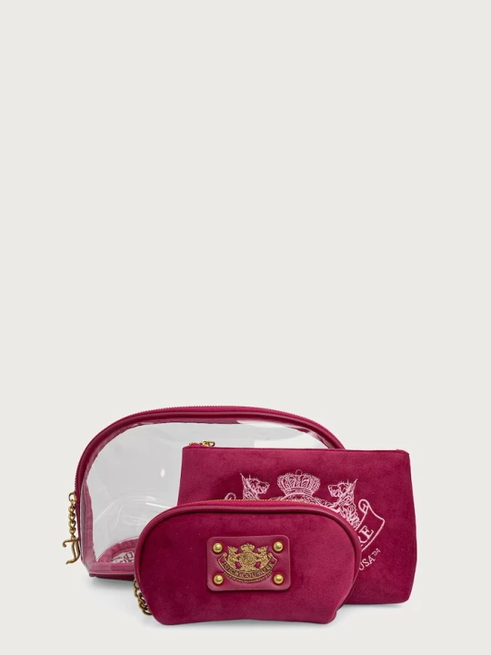 Obrázek produktu Juicy Couture Sada kosmetických taštiček dámská SHERIL BEAUTY SET růžová