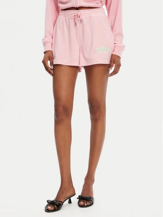 Obrázek produktu Juicy Couture Sportovní kraťasy Perkin JCWHS125322 Růžová Relaxed Fit