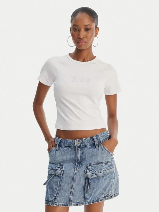 Obrázek produktu Juicy Couture T-Shirt Baby JCWCT126317 Bílá Slim Fit