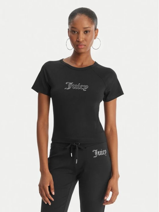 Obrázek produktu Juicy Couture T-Shirt Baby JCWCT126317 Černá Slim Fit