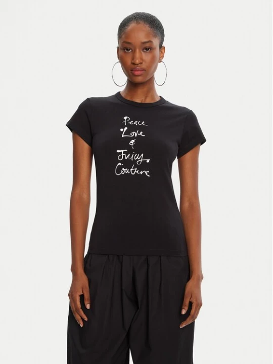 Obrázek produktu Juicy Couture T-Shirt JCNCT225458 Černá Regular Fit