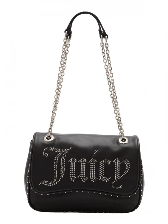 Obrázek produktu Juicy Couture Taška přes rameno 'KIMBERLY' černá / stříbrná