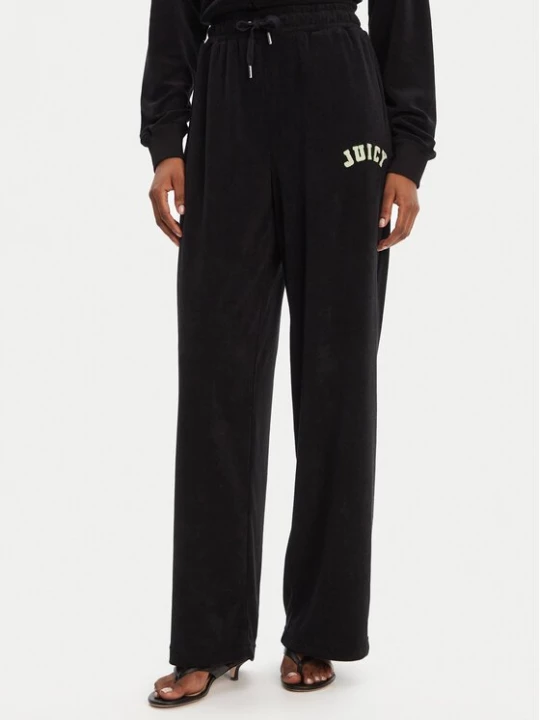 Obrázek produktu Juicy Couture Teplákové kalhoty Regan JCWBJ125335 Černá Wide Leg
