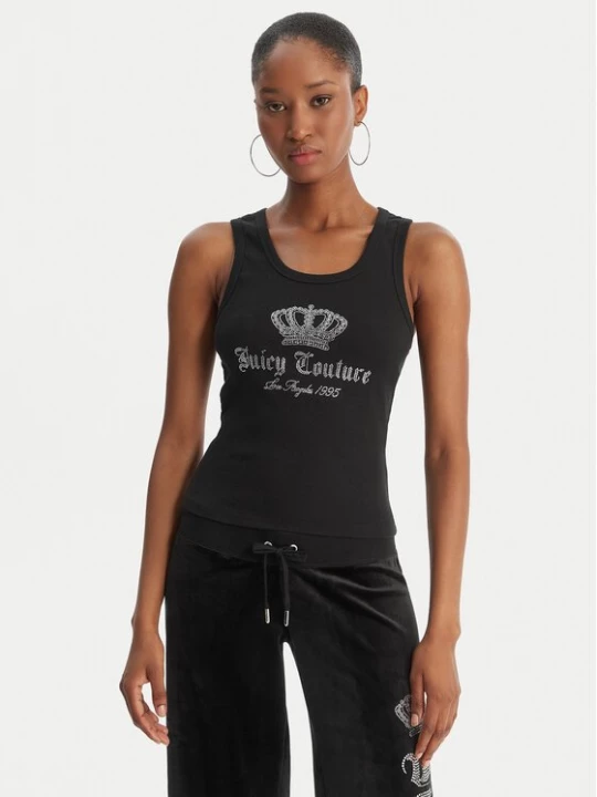 Obrázek produktu Juicy Couture Top Gothic Crown JCBLV126807 Černá Slim Fit