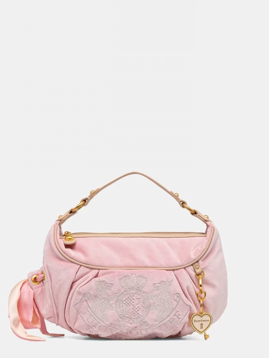 Obrázek produktu Juicy Couture tote taška dámská velurová DAYDREAMER růžová