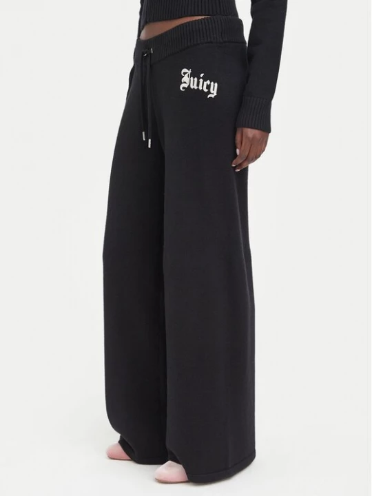 Obrázek produktu Juicy Couture Úpletové kalhoty JCWBJ226310 Černá Relaxed Fit
