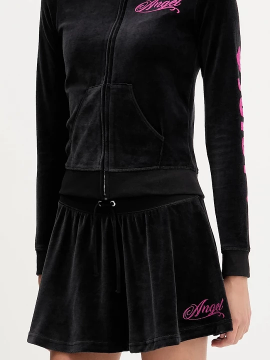 Obrázek produktu Juicy Couture Velurová sukně Juicy Couture Angel černá