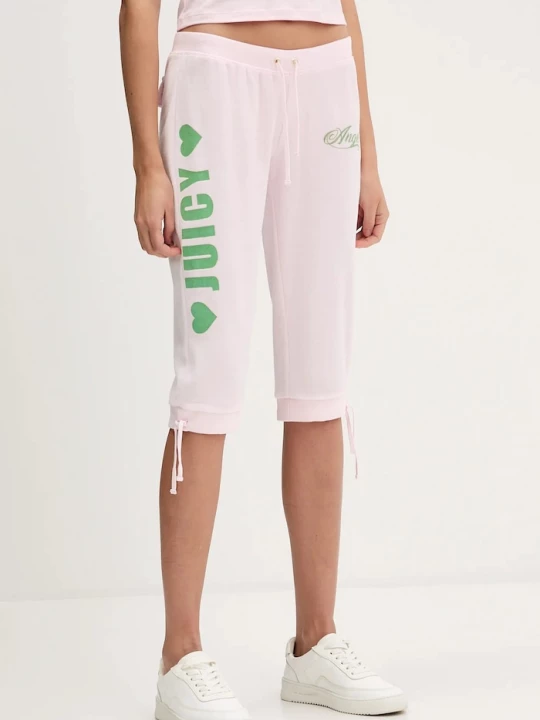 Obrázek produktu Juicy Couture Velurové šortky Juicy Couture Angel růžová