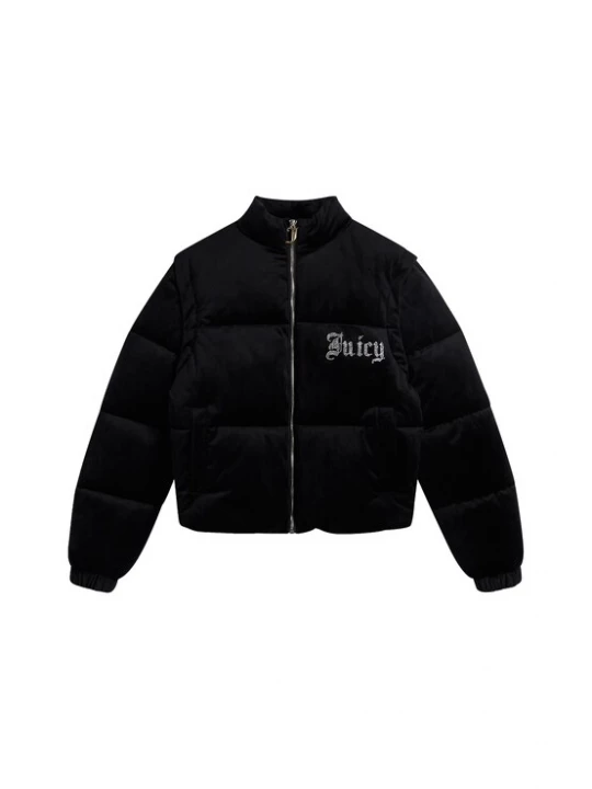Obrázek produktu Juicy Couture Zimní bunda 'MARGO' černá / průhledná