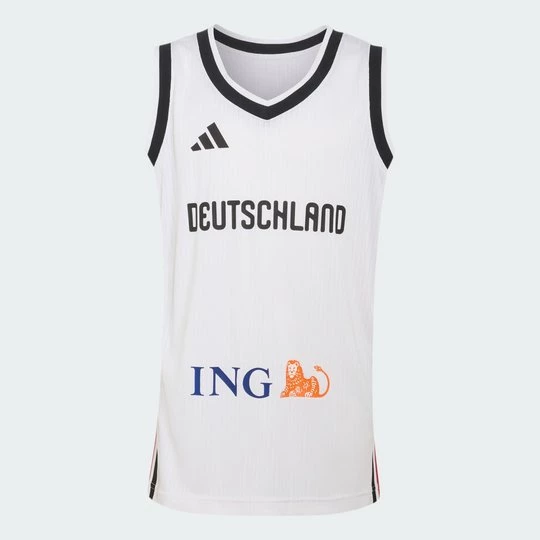 Obrázek produktu JUNIORSKÝ DRES DBB BASKETBALL HOME Adidas bílá