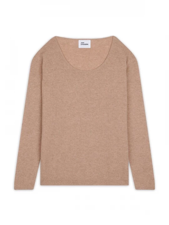 Obrázek produktu JUST CASHMERE Svetr 'Fiona' velbloudí