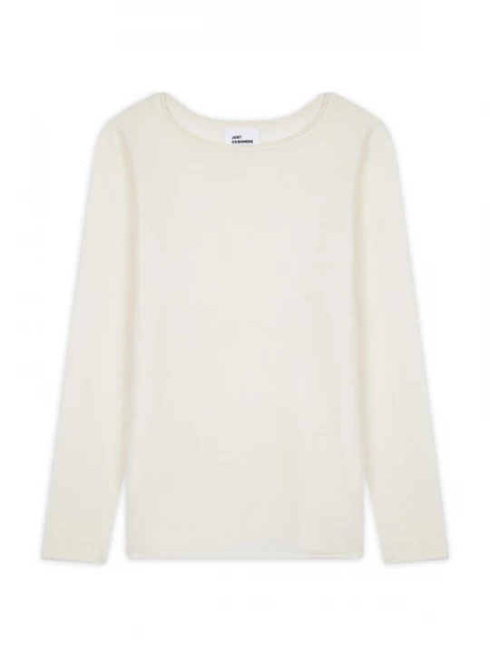 Obrázek produktu JUST CASHMERE Svetr 'Grace' slonová kost