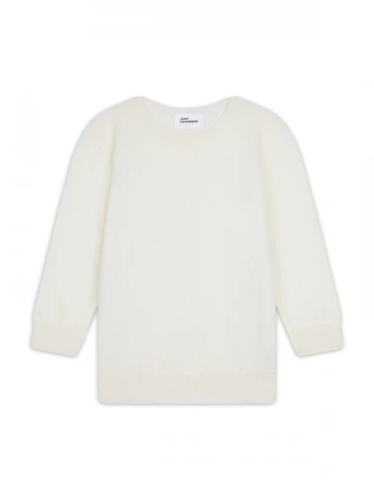 Obrázek produktu JUST CASHMERE Svetr 'Janice' slonová kost