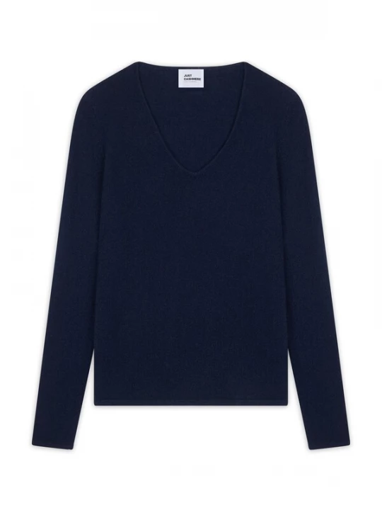 Obrázek produktu JUST CASHMERE Svetr 'Joan' námořnická modř