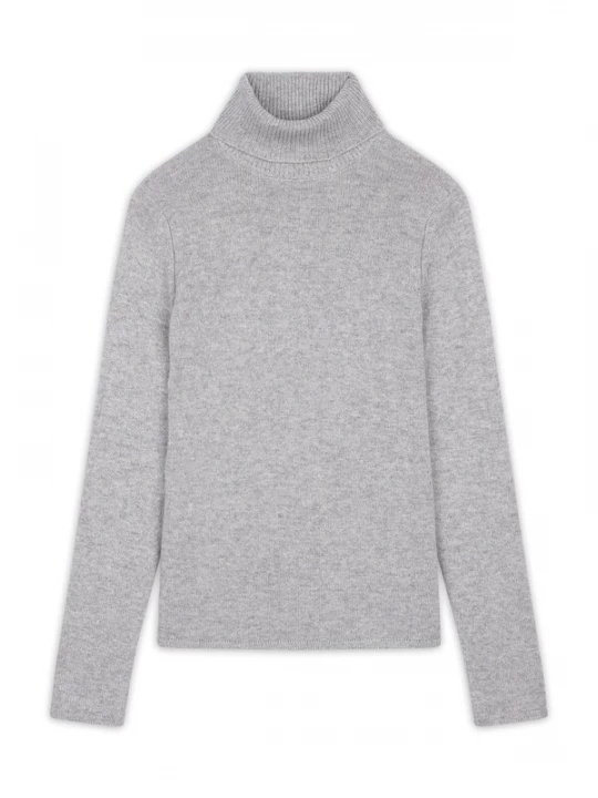 Obrázek produktu JUST CASHMERE Svetr 'Juni' šedý melír