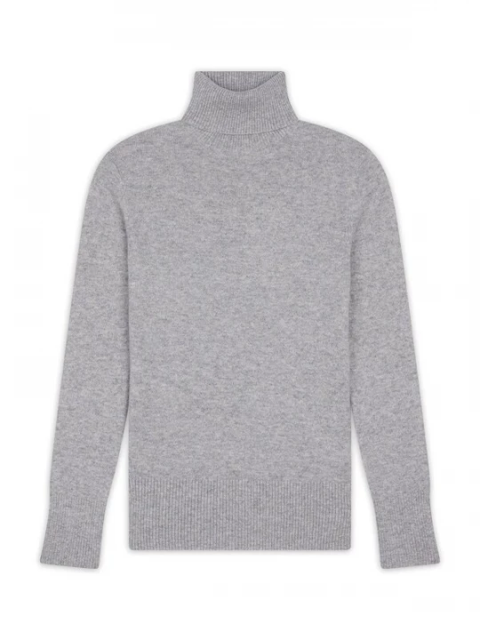 Obrázek produktu JUST CASHMERE Svetr 'Lexie' šedý melír