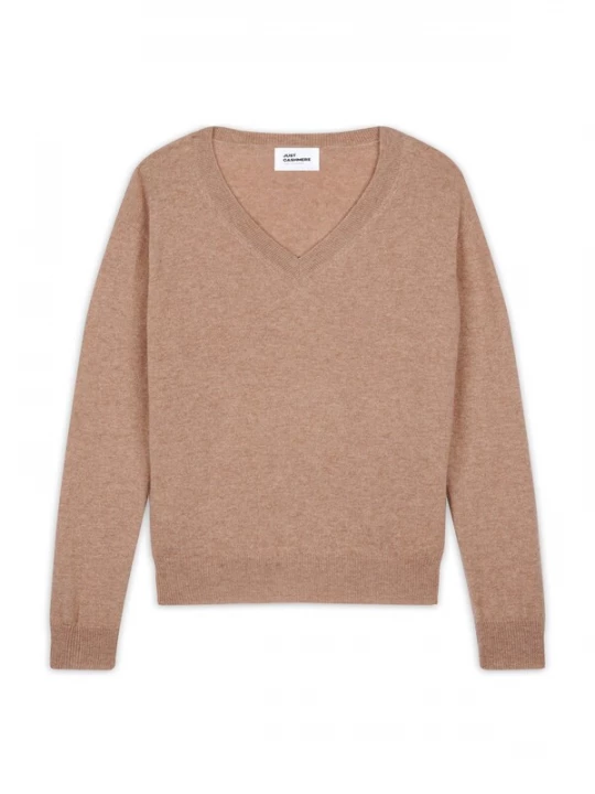 Obrázek produktu JUST CASHMERE Svetr 'Nora' velbloudí