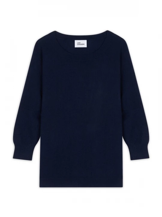 Obrázek produktu JUST CASHMERE Svetr 'Rebecca' námořnická modř