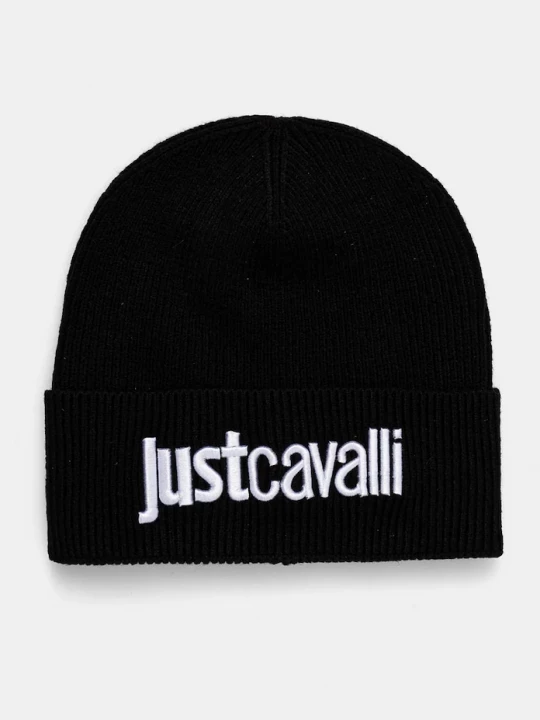 Obrázek produktu Just Cavalli Čepice z vlněné směsi Just Cavalli černá