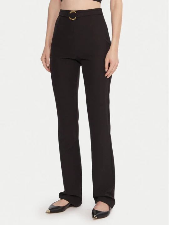Obrázek produktu Just Cavalli Kalhoty z materiálu 79PAA131 N0626 Černá Flare Fit