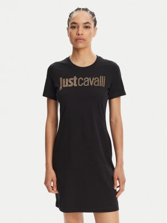 Obrázek produktu Just Cavalli Každodenní šaty 78PAOE15 Černá Regular Fit