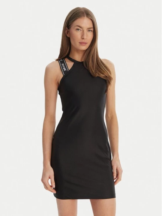 Obrázek produktu Just Cavalli Každodenní šaty 80PAO936 J0108 Černá Slim Fit
