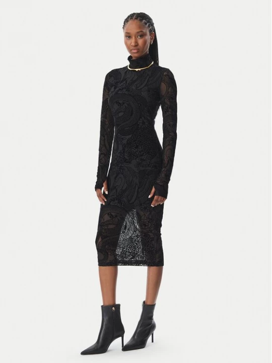 Obrázek produktu Just Cavalli Koktejlové šaty 81PAO909 JS569 Černá Slim Fit