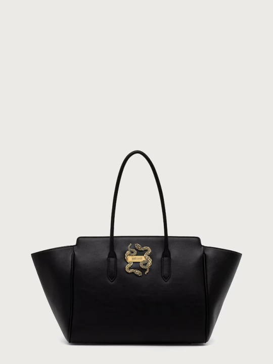 Obrázek produktu Just Cavalli nákupní taška dámská z imitace kůže černá
