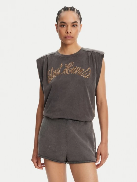 Obrázek produktu Just Cavalli T-Shirt 78PAHE10 Šedá Loose Fit